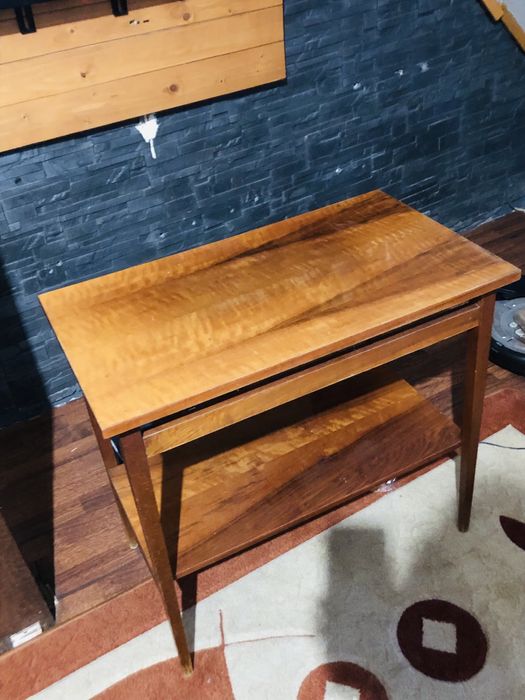 Stolik kawowy rtv drewno orzech