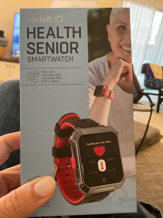 Smartwatch Muvit para idosos - novo na caixa