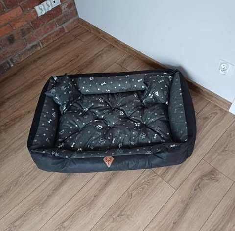 Legowisko dla psa 100x75 wodoodporne z poduszkami GRATIS