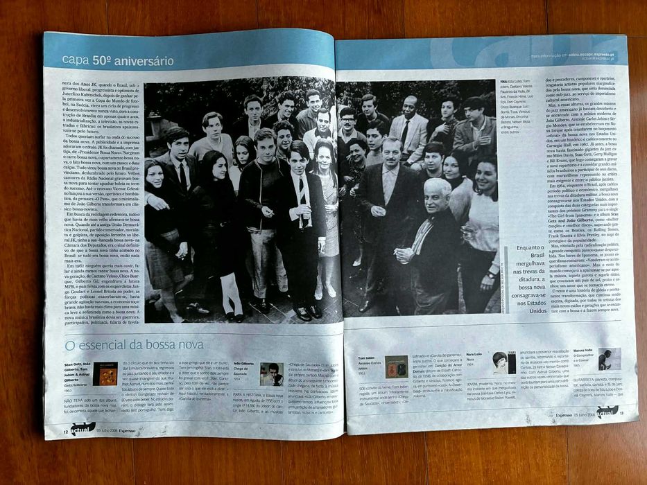 Revista Atual Expresso: 50 Anos de Bossa Nova