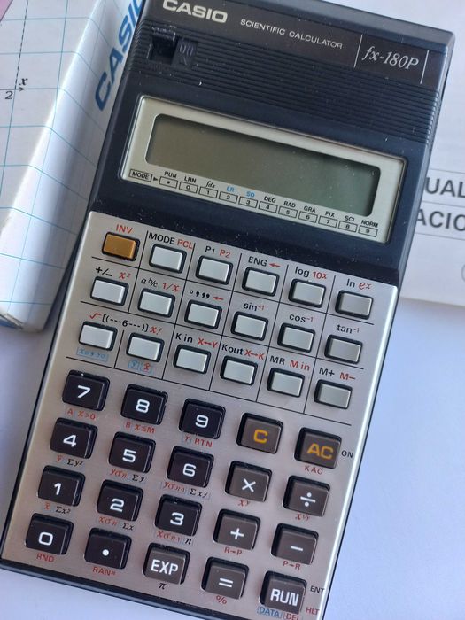 Калькулятор програмний CITIZEN SR-270N / Casio fx-180P 3v