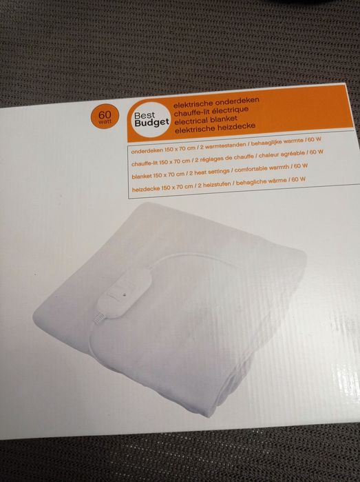 Електрична ковдра.