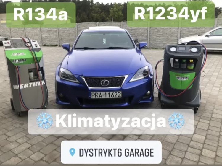 Serwis klimatyzacji R134a 1234yf klimatyzacja samochodowa Rawicz