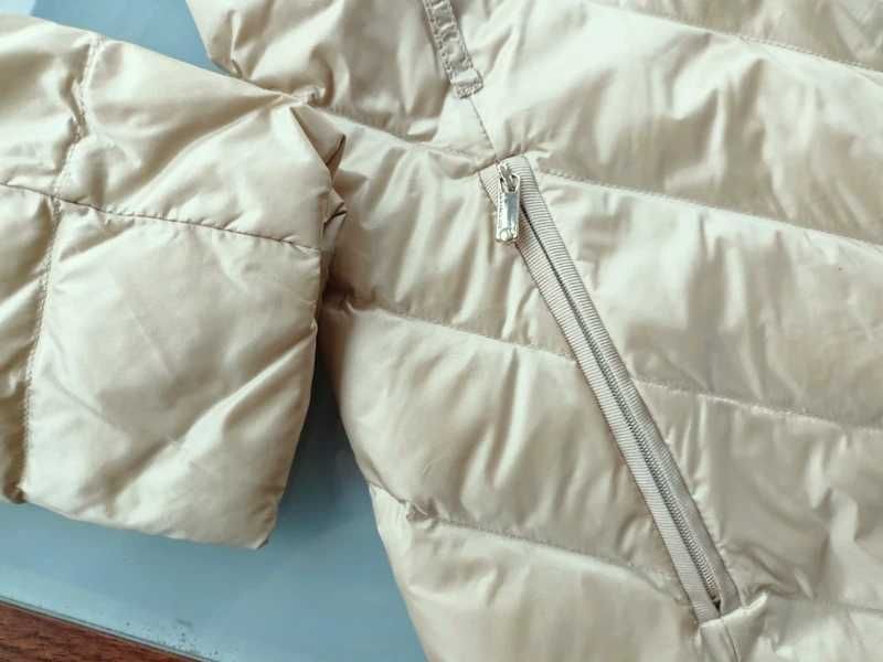 Max Mara puchowy pikowany płaszcz 34
