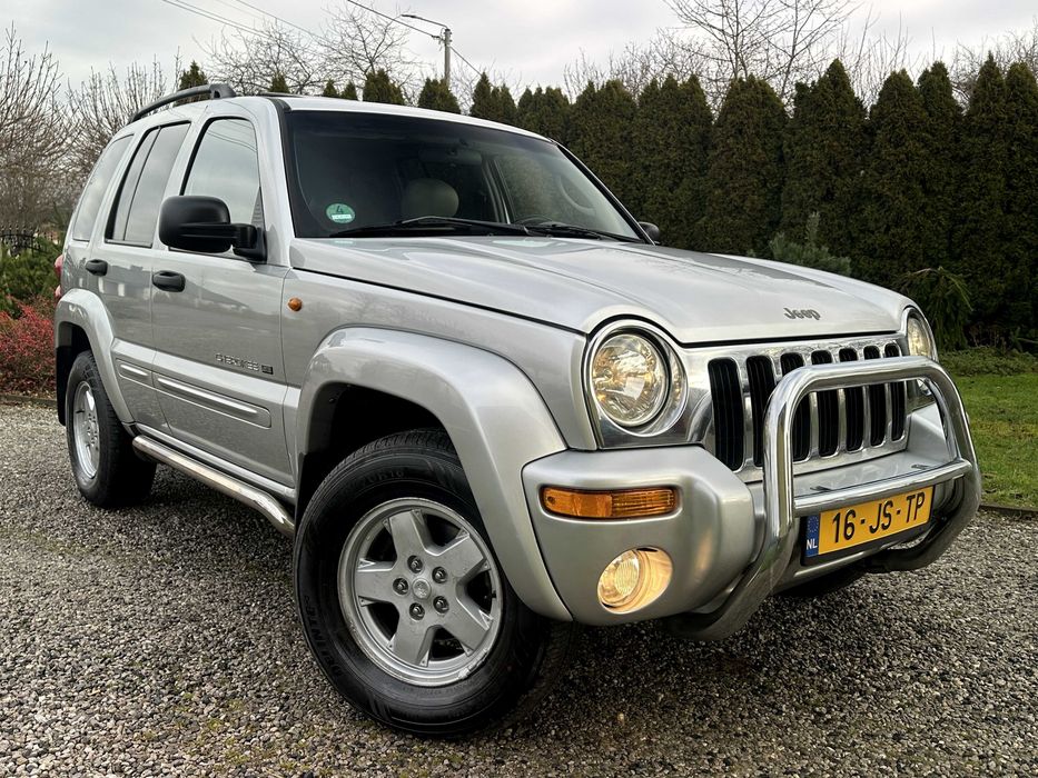 JEEP LIBERTY KJ 3.7 V6 210PS 4x4 Klima Skóra 159Tys Hak ALU 16 WZÓR !