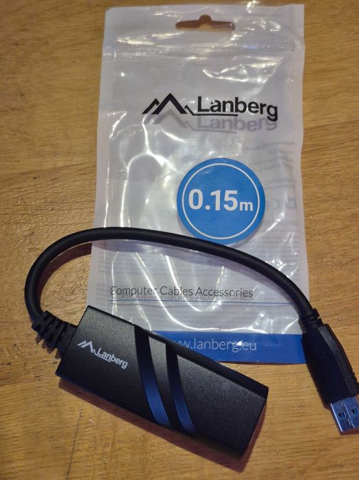 Karta sieciowa LANBERG NC-1000-01 USB-A