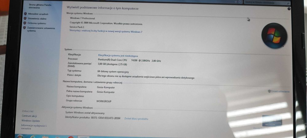 Laptop Acer Aspire 5737z