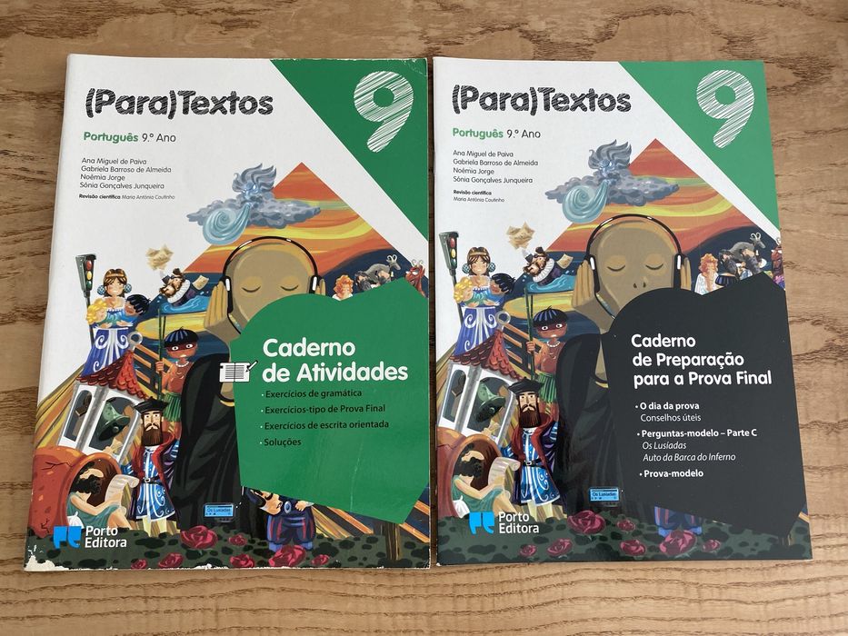 (Para)Textos - Português - 9.º Ano + Caderno de Preparação Prova Final