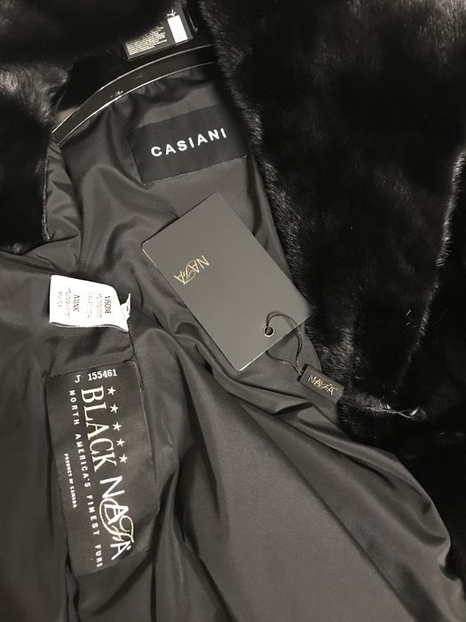 Норкова шуба Blackglama  Casiani nafa номерная плюшка Греция