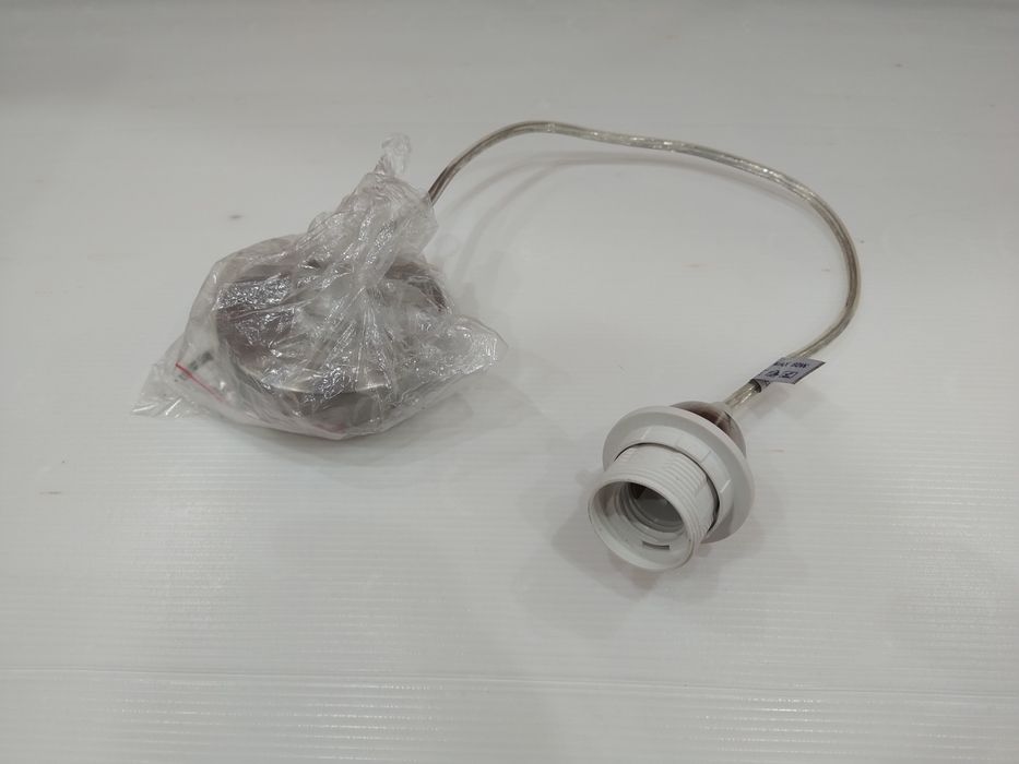 Cabo suspensão de candeeiro casquilho E 27 casa quarto apartamento.