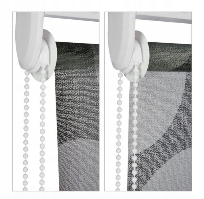 Relaxdays Roleta zależna prysznicowa 100cm x 240cm