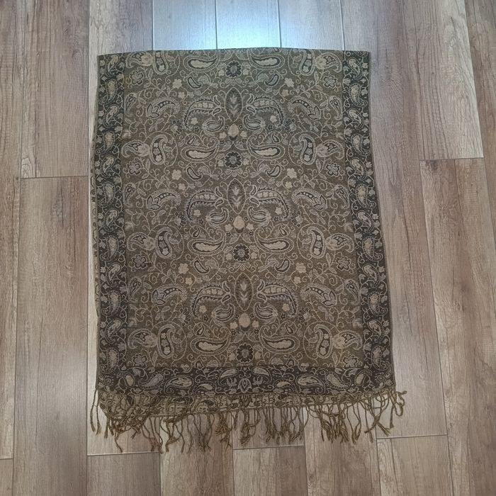 Szal pashmina z jedwabiem