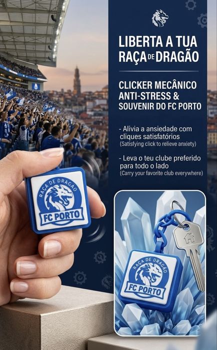 Fc Porto Chaveiro clicker