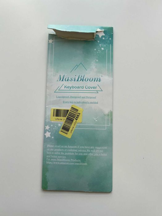 Silikonowe zabezpieczenie klawiatury