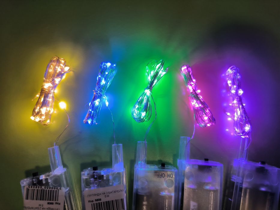 LED гірлянда роса