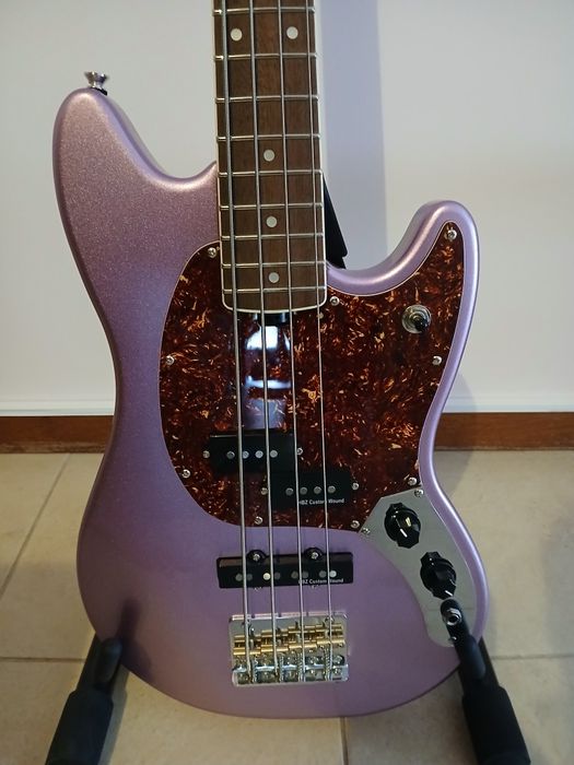 Baixo harley benton MSB Burgundy Mist novo