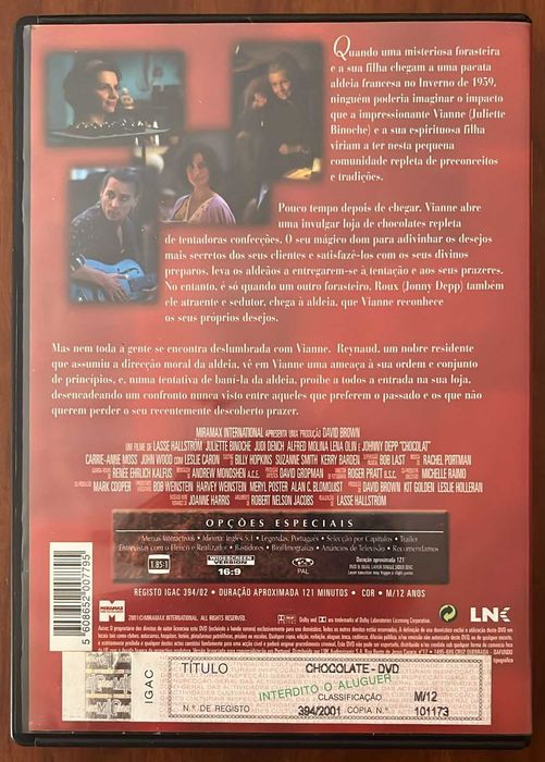 DVD "Chocolate "