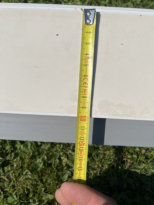 Poszerzenie drzwi balkonowych 10 cm PCV
