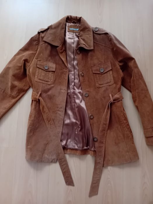 Casaco/blusão de cabedal/couro/pele- vintage