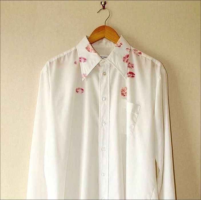 Рубашка Maison margiela kiss поцелуи мейсон марджела