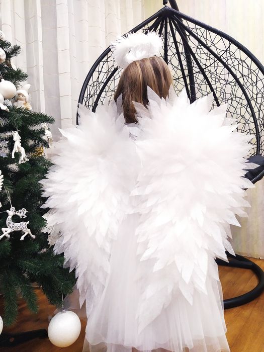 Крила ангела та німб