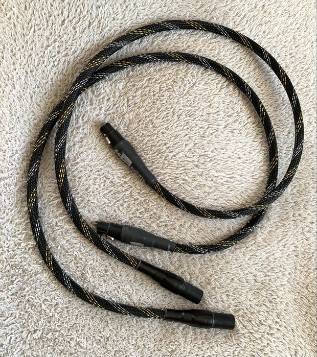 Sprzedam kabel MB AudioCable Black Pearl XLR 2 x 1 metr.
