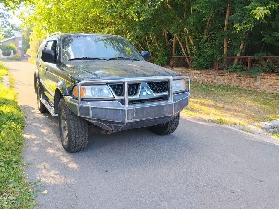 Бампер силовий металевий Mitsubishi Pajero Sport