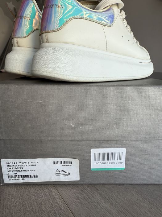 Оригінальні кросівки Alexander Mcqueen 38.5, шкіра, Italy
