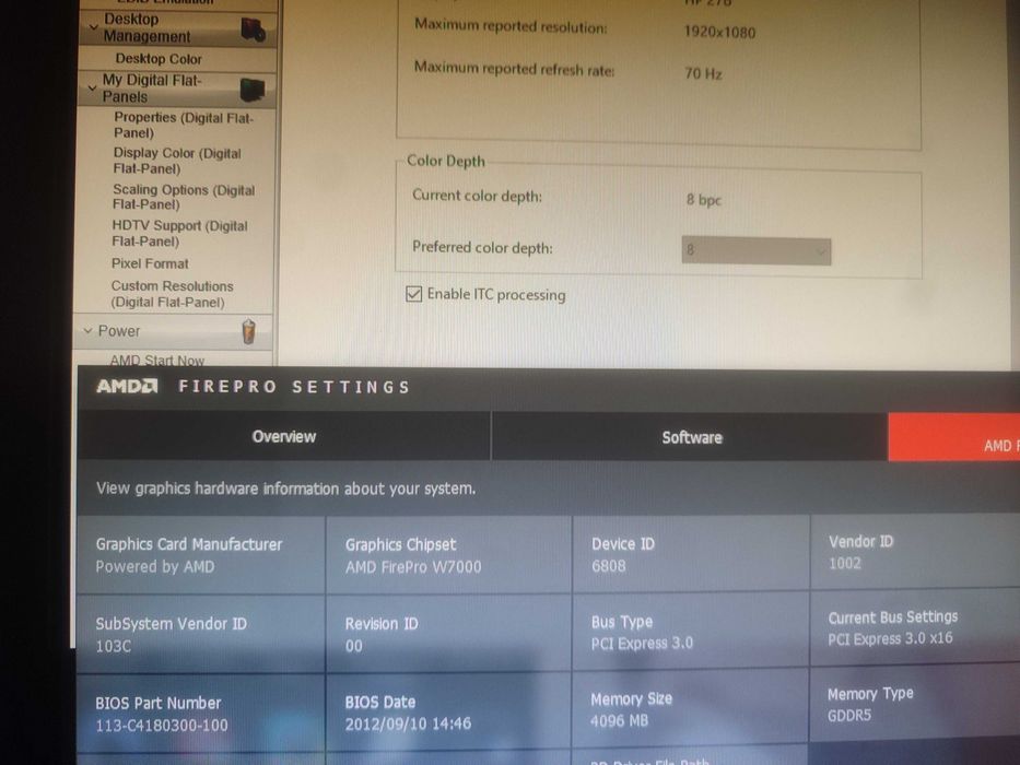 AMD FirePro W7000 4GB GDDR5 - Ideal para 4 Monitores / CAD