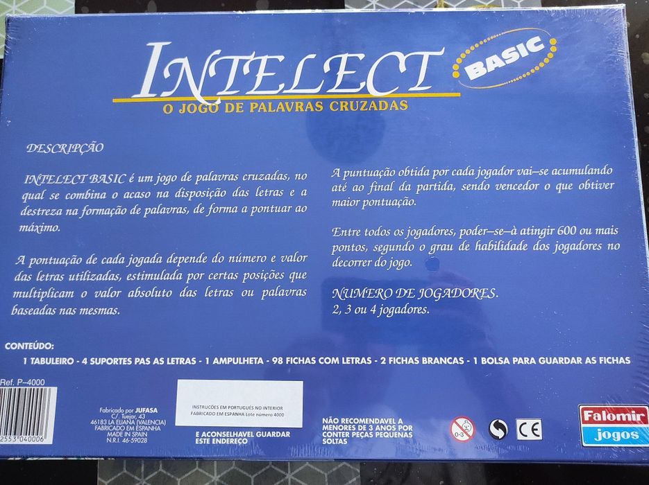 Intelect - Jogo tabuleiro