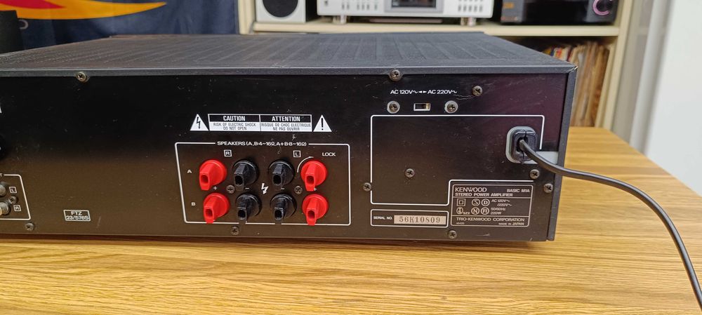 кінцевий підсилювач- Kenwood Basic M1A (не робочій )-під ремонт !!