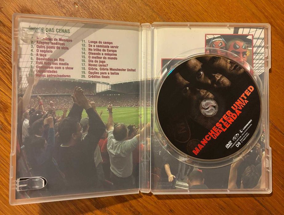 DVD Manchester United: Uma Lenda Viva