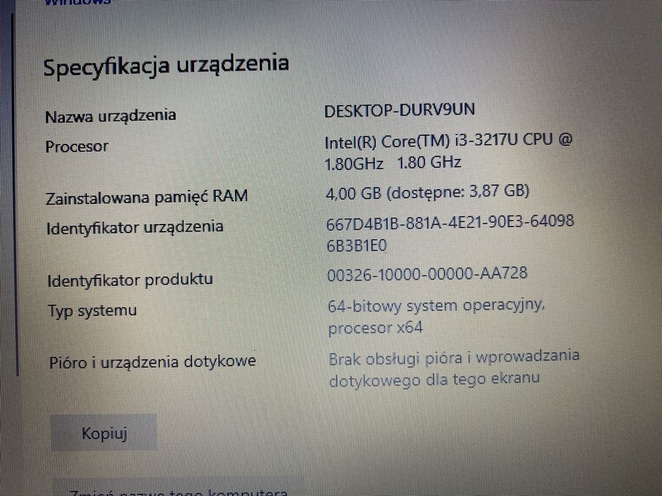 Laptop Dell Inspiron 5523 i3 SSD