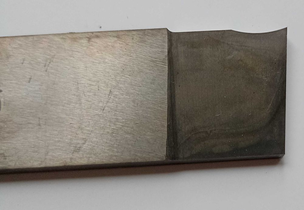 Stalka Przecinak nóż dwustronny 24 x 4 x 150 mm nowe
