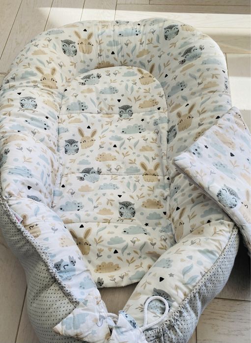 Kokon niemowlęcy z poduszką gniazdo Babymam