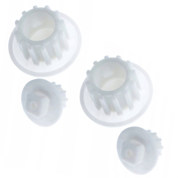 2x Sprzęgło BIAŁE ślimaka maszynki Zelmer 986.87 Diana