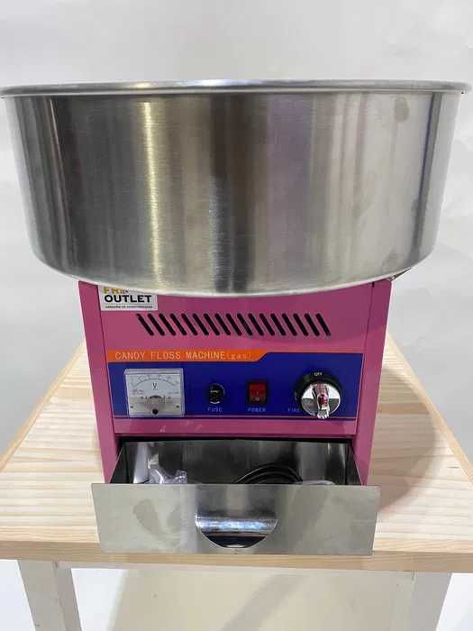 Máquina de Algodão Doce Elétrica / Gás - NOVA