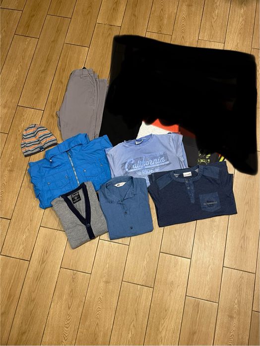 zestaw ubrań chłopiec roz.140 (7 szt.) m.in. Coccodrillo,H&M,Reserved