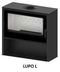 Piec kominkowy Lupo L koza kominek 11 kw