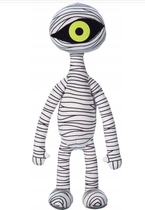 Maskotka mumia Disney Nightmare Before oko świecące w ciemności