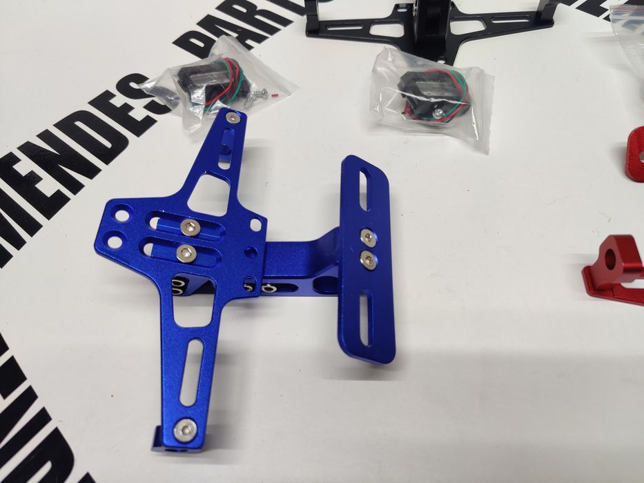 Suporte de matrícula moto universal