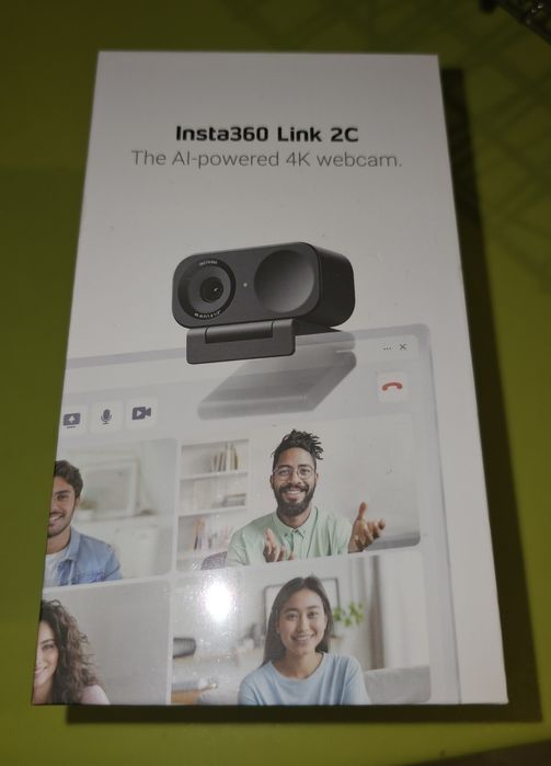 Webcam 4K Insta360 Link 2 and Link 2 C Standard Bundle, Sealed64751439143682121