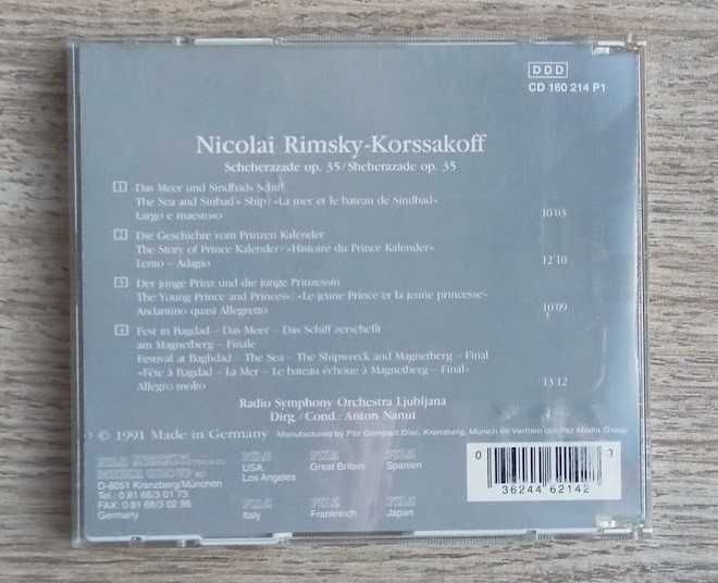 Nicolai Rimsky-Korssakoff, Scheherazade Aus „Tausend Und Eine Nacht“