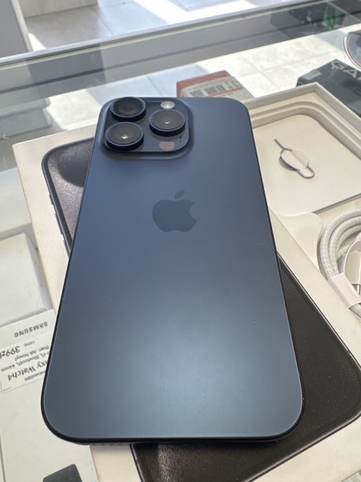 Nowy Iphone 15 Pro Blue Titanium sklep Centrum Gsm