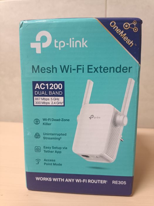 Mesh Wi-Fi Extender TP Link RE305