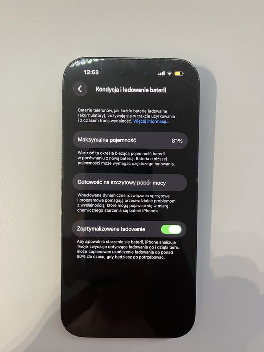 iPhone 14 Pro 128 GB – 81% bateria