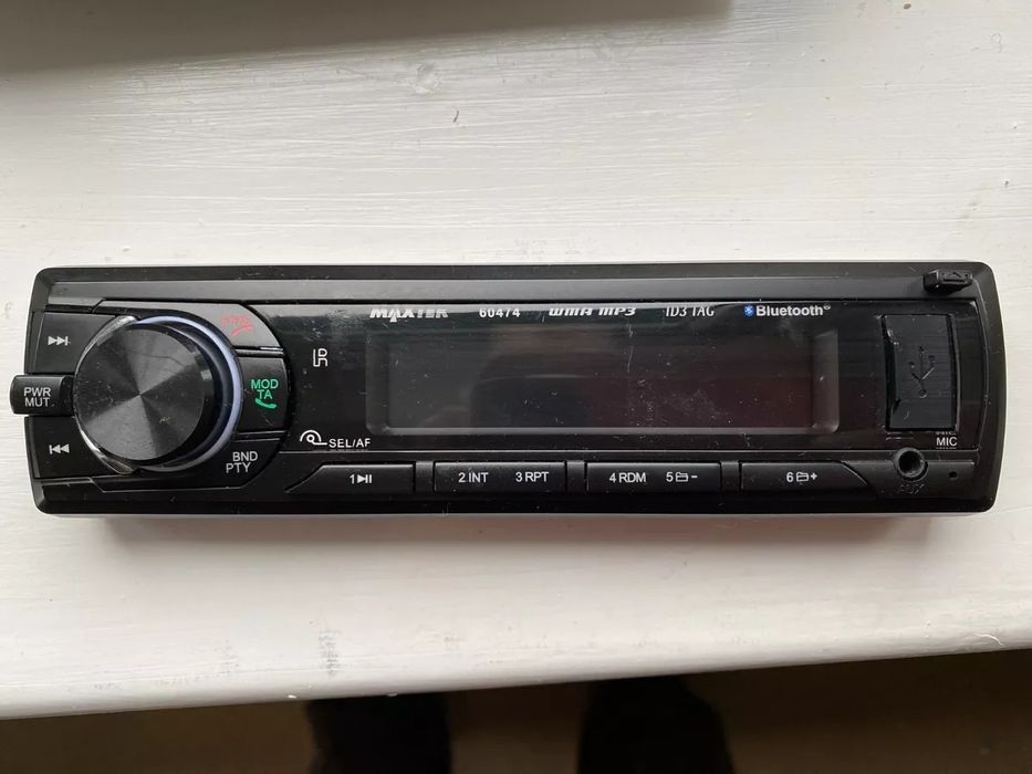 Автомобільна магнітола Maxtek з підтримкою Bluetooth