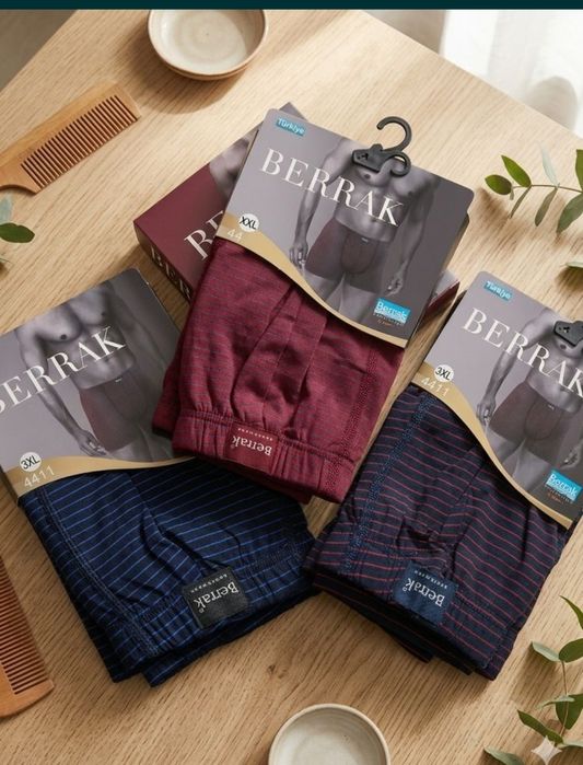 Труси боксери Чоловічі Берак Berrak боксери бавовна
Готово до відправк