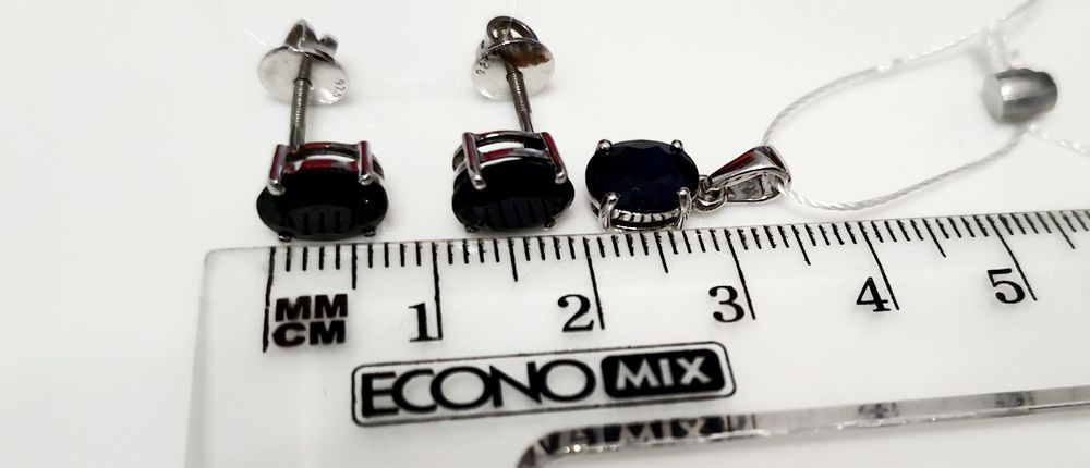 Срібна підвіска з аметистом