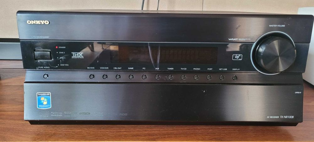 Sprzęt audio kolumny Hecko Celan GT , wzmacniacz Onkyo TX NR 1008 itd